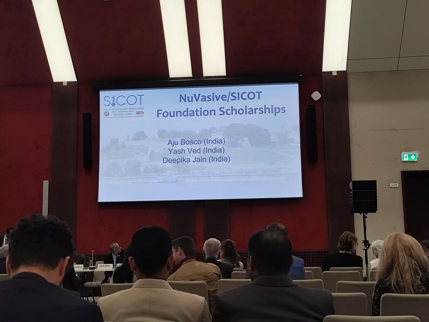 NuVasive/SICOT Foundation Scholarships, Belgrade, 2024