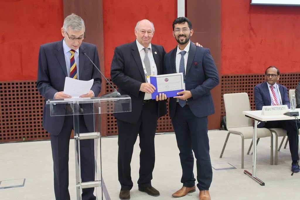 On stage at SICOT 2024, Belgrade